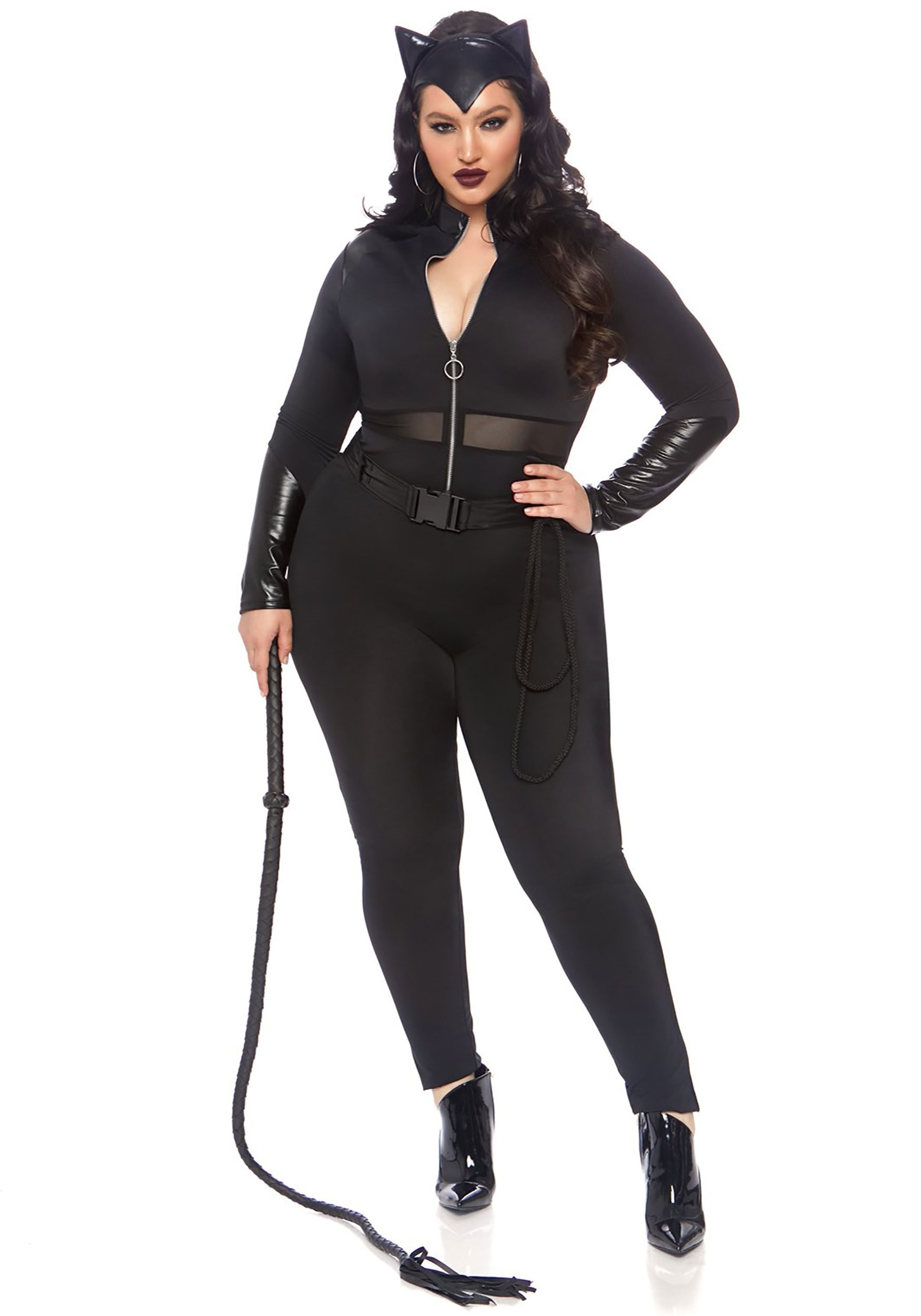 Plus Size Sultry Supervillain Women's Costume