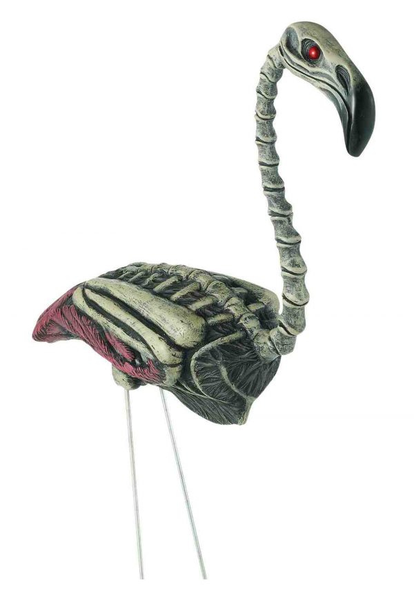 Zombie Flamingo Halloween Decoration